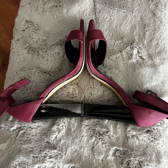 Call it spring burgundy high heels women’s sandals, size 8.5 - Picture 5 of 12